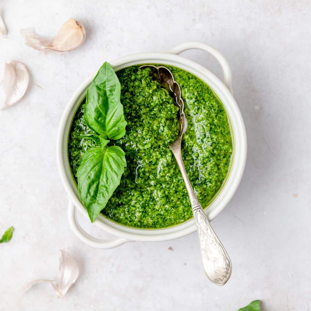 Beyond Blanching: Spinach & Lemon for Emerald Green Pesto Perfection